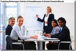 training it technical & maintenance support for beginner murah