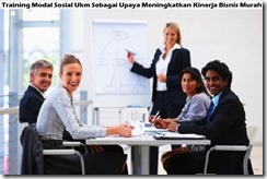 training modal sosial di perusahaan ukm murah