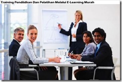 training education and training through e-learning murah