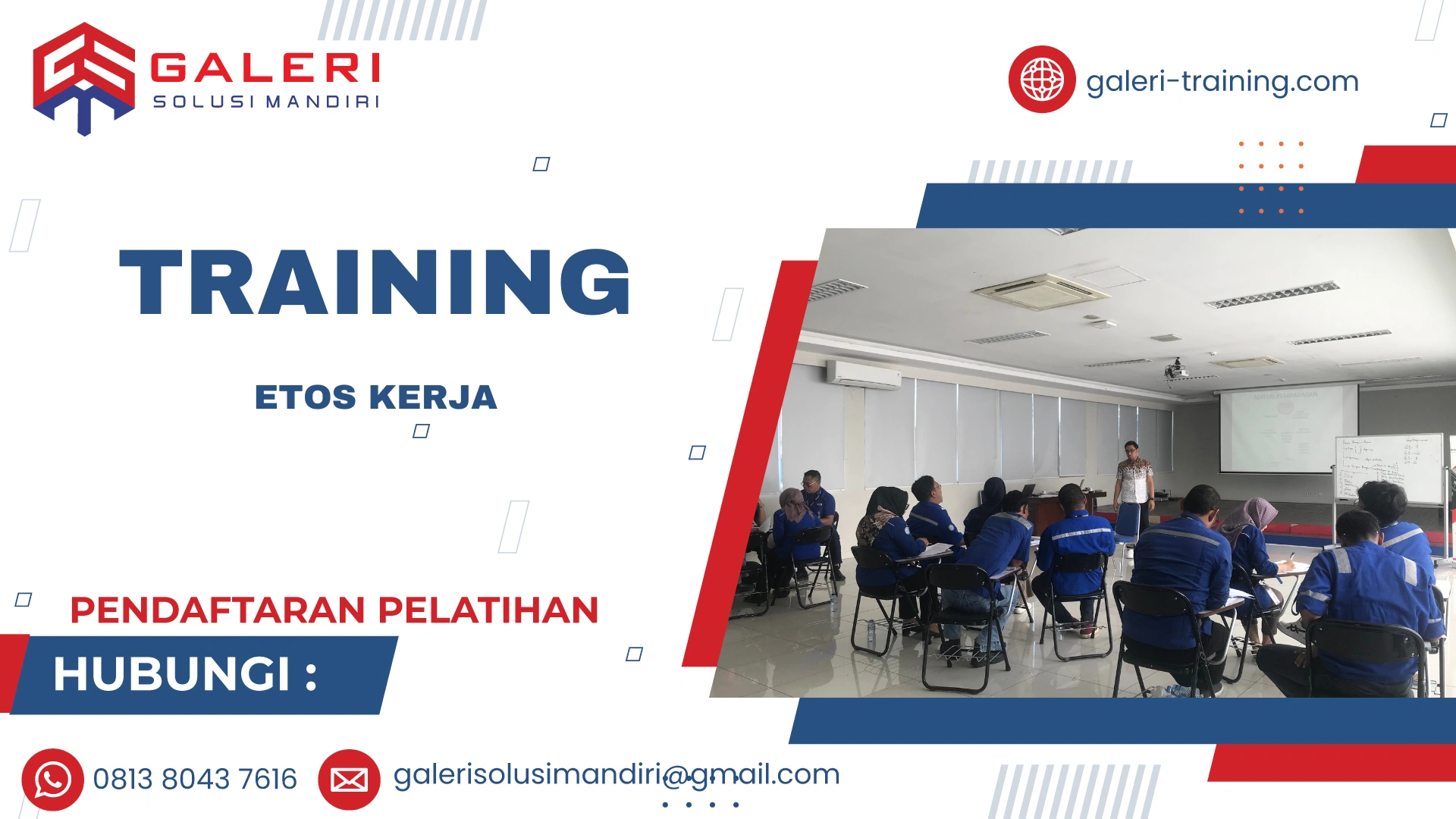 TRAINING ETOS KERJA