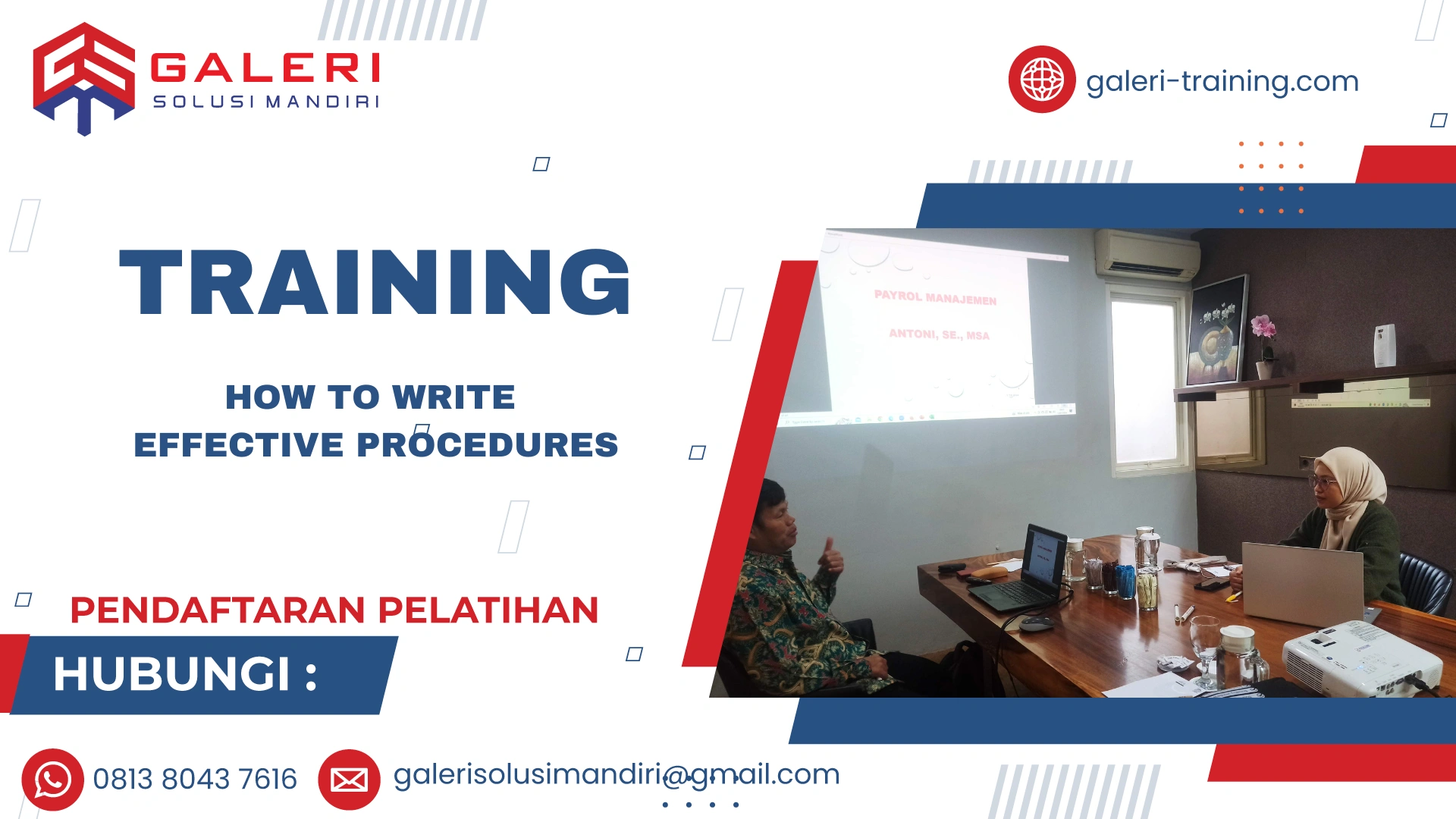 TRAINING HOW TO WRITE EFFECTIVE PROCEDURES