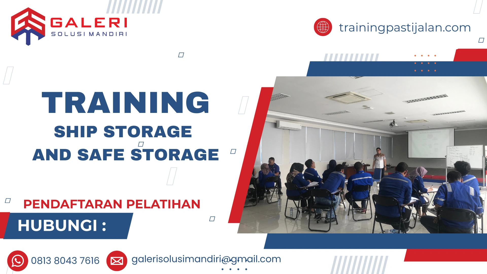 TRAINING SHIP STORAGE AND SAFE STORAGE
