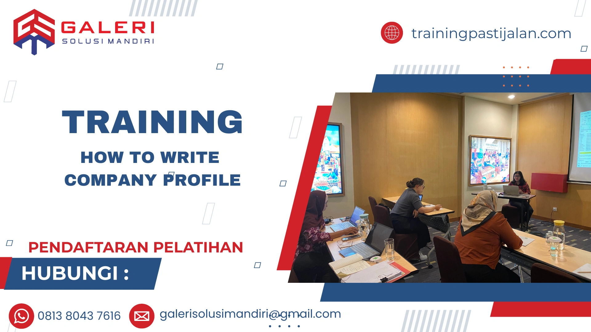 TRAINING HOW TO WRITE COMPANY PROFILE