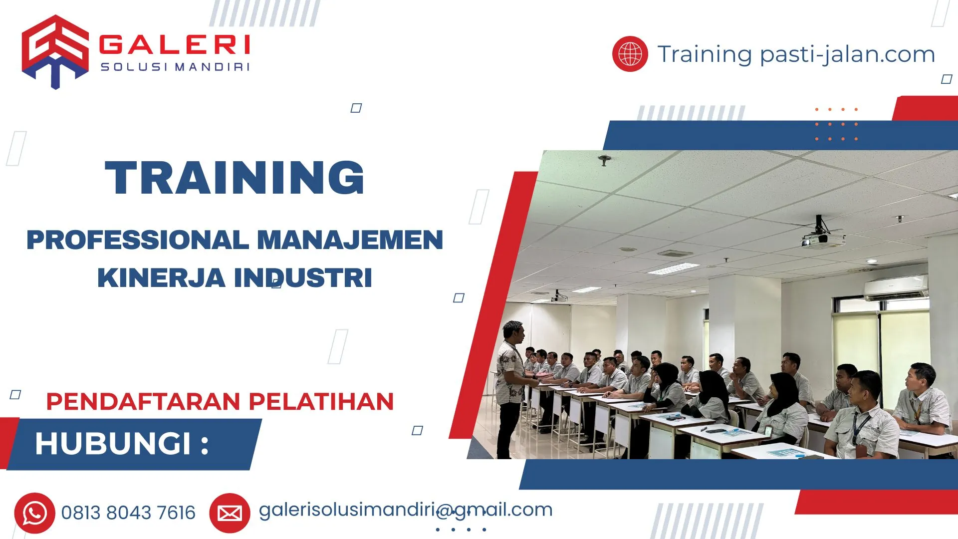 TRAINING PROFESSIONAL MANAJEMEN KINERJA INDUSTRI 