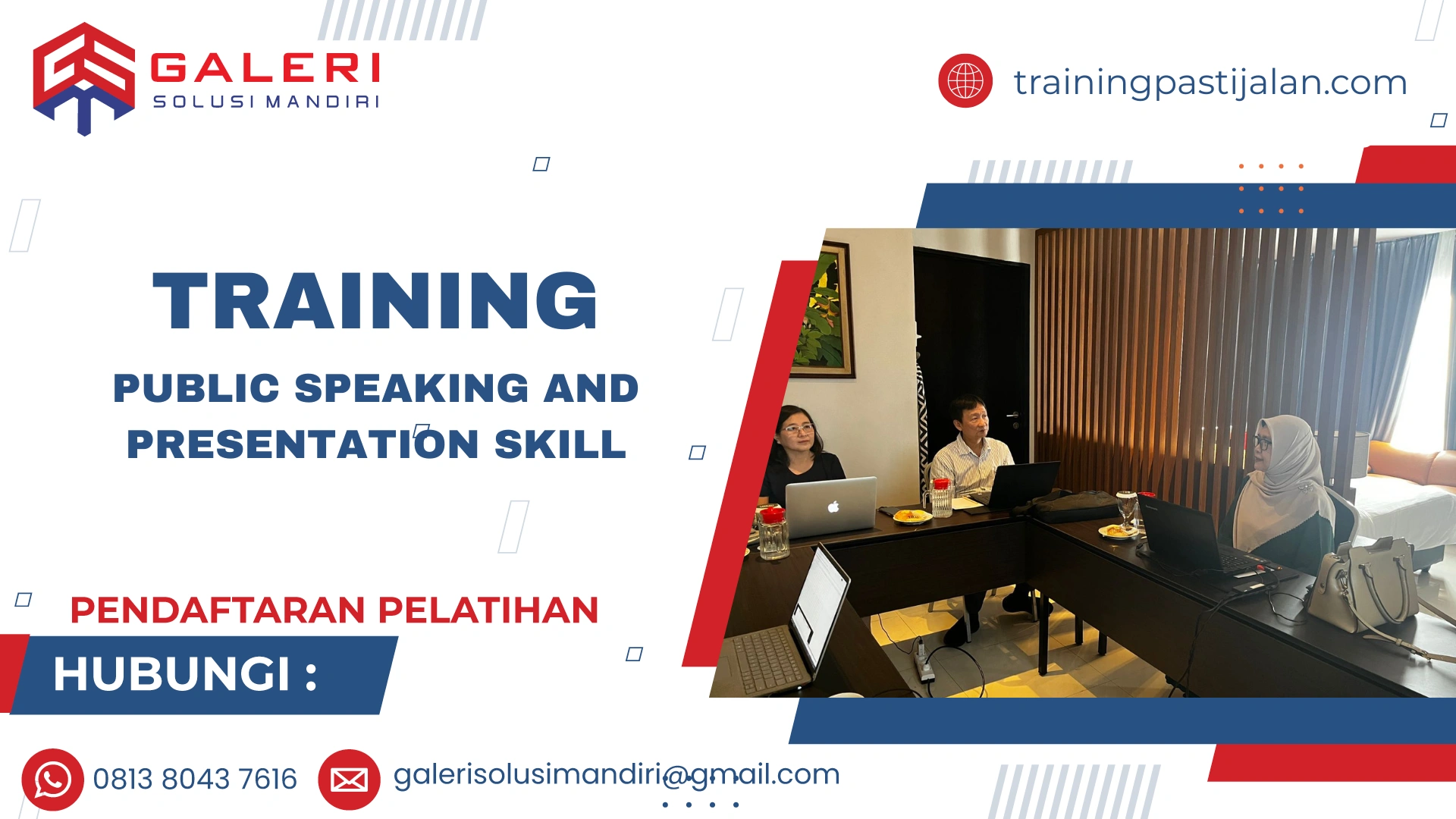 TRAINING PUBLIC SPEAKING AND PRESENTATION SKILL