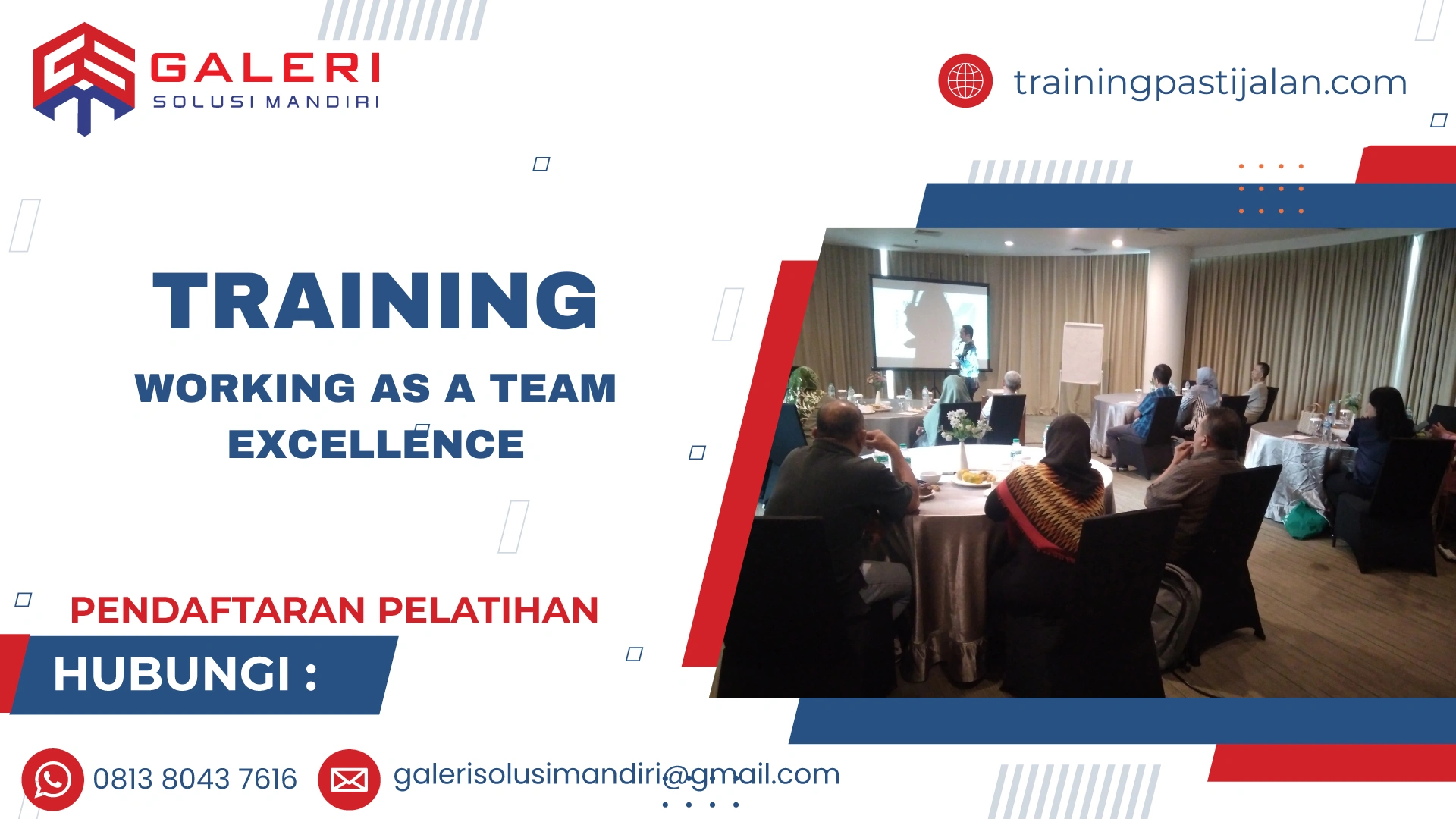 TRAINING WORKING AS A TEAM EXCELLENCE