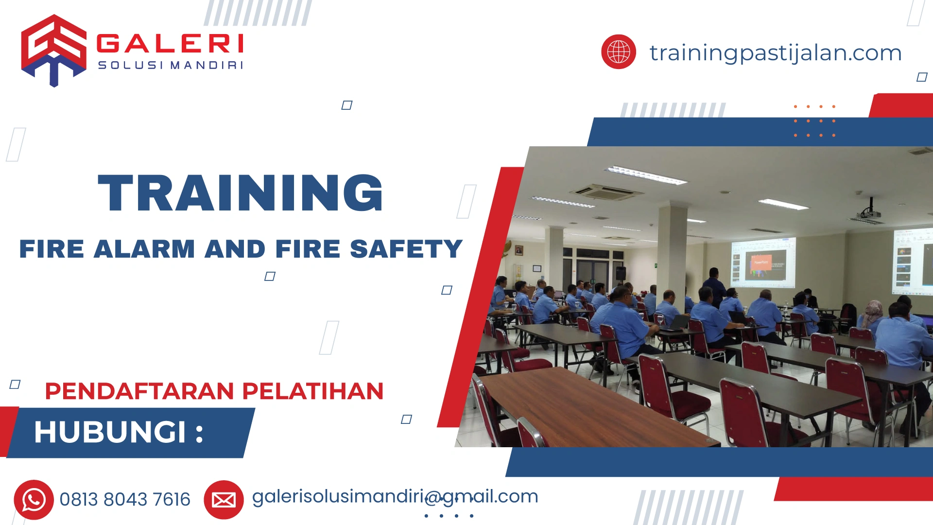TRAINING FIRE ALARM AND FIRE SAFETY
