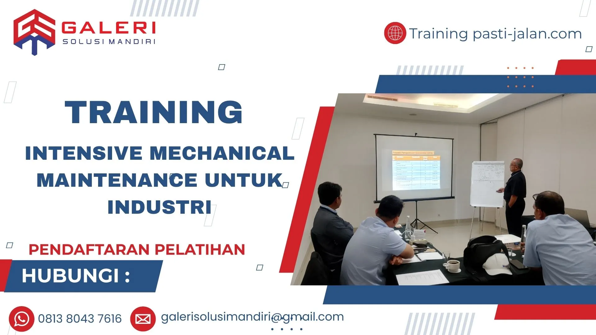 Pelatihan Intensive Mechanical Maintenance untuk Industri