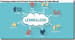 training pemimpin sebagai pelatih tim pengembang dalam penjualan murah