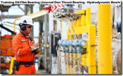 training oil film bearing (jurnal dan thrust bearing - bantalan hidrodinamik) murah
