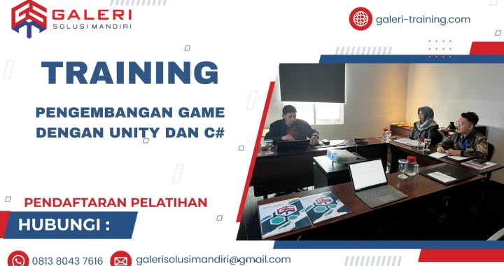 TRAINING PENGEMBANGAN GAME DENGAN UNITY DAN C#