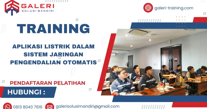 TRAINING APLIKASI LISTRIK DALAM SISTEM JARINGAN PENGENDALIAN OTOMATIS