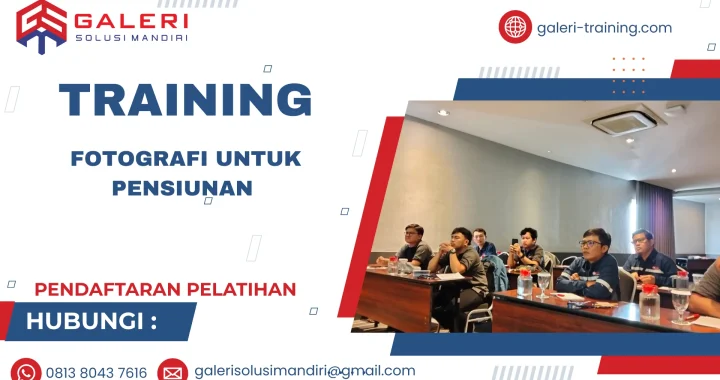 TRAINING FOTOGRAFI UNTUK PENSIUNAN