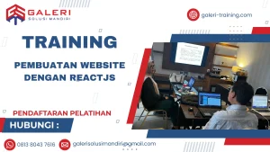 TRAINING PEMBUATAN WEBSITE DENGAN REACTJS