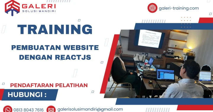 TRAINING PEMBUATAN WEBSITE DENGAN REACTJS