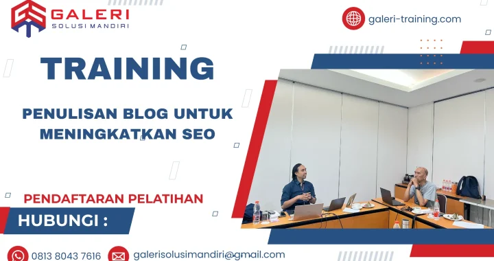 TRAINING PENULISAN BLOG UNTUK MENINGKATKAN SEO