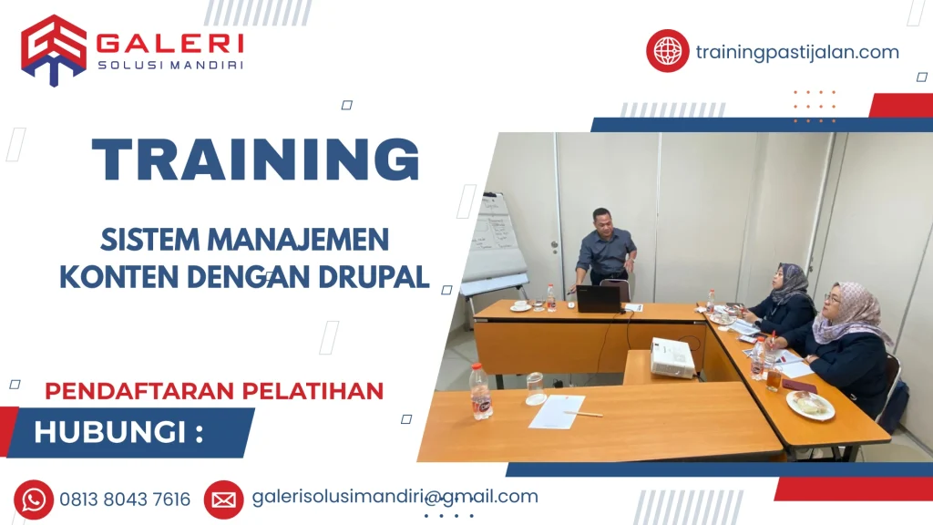 TRAINING SISTEM MANAJEMEN KONTEN DENGAN DRUPAL