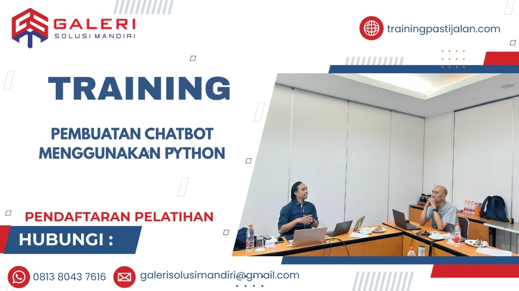 TRAINING PEMBUATAN CHATBOT MENGGUNAKAN PYTHON