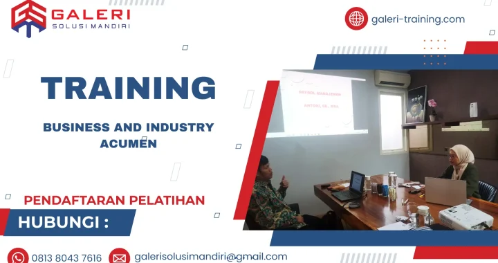 TRAINING BUSINESS AND INDUSTRY ACUMEN