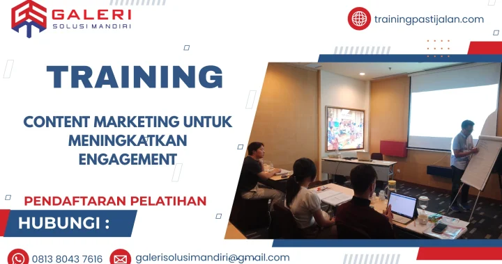 TRAINING CONTENT MARKETING UNTUK MENINGKATKAN ENGAGEMENT
