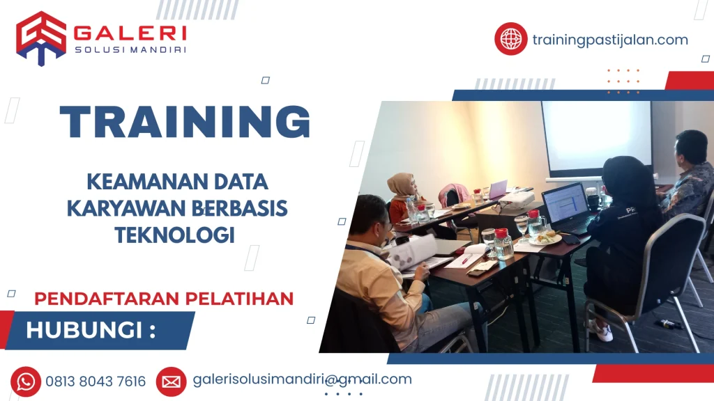 TRAINING KEAMANAN DATA KARYAWAN BERBASIS TEKNOLOGI