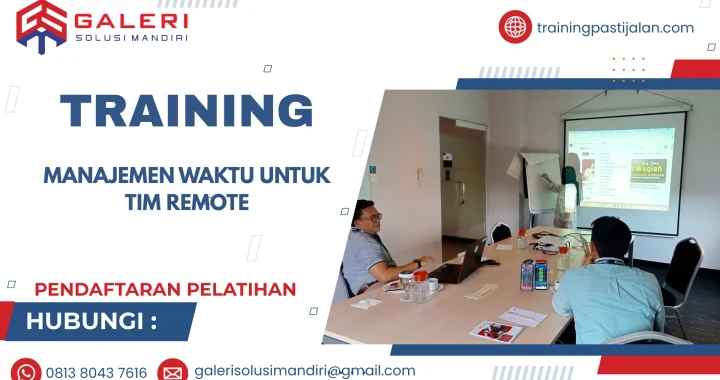 TRAINING MANAJEMEN WAKTU UNTUK TIM REMOTE