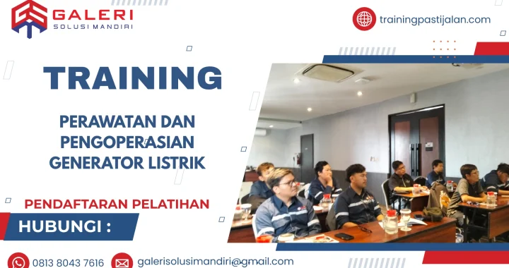 TRAINING PERAWATAN DAN PENGOPERASIAN GENERATOR LISTRIK
