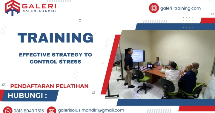 TRAINING EFFECTIVE STRATEGY TO CONTROL STRESS