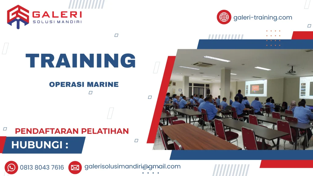 TRAINING OPERASI MARINE