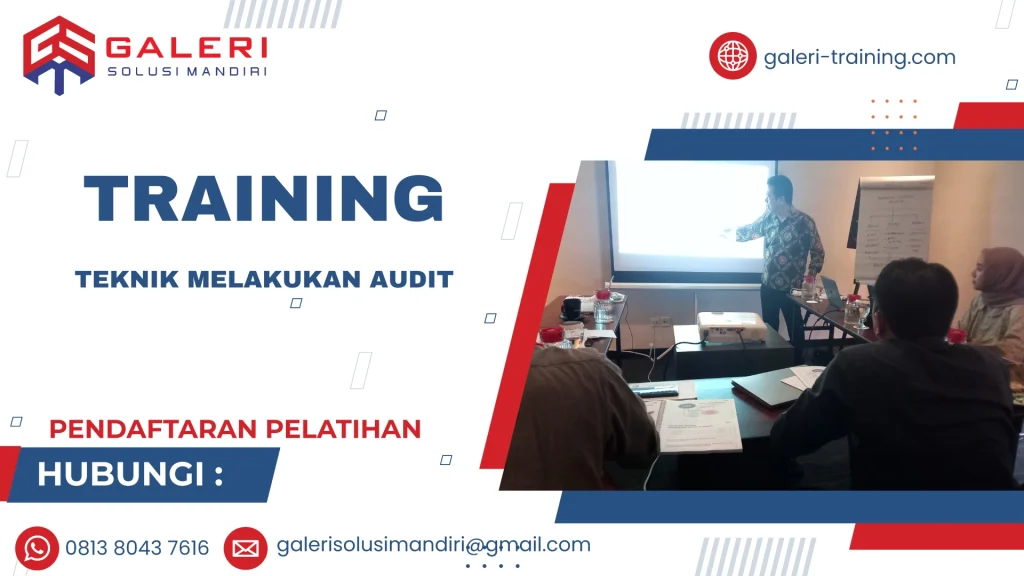 TRAINING TEKNIK MELAKUKAN AUDIT
