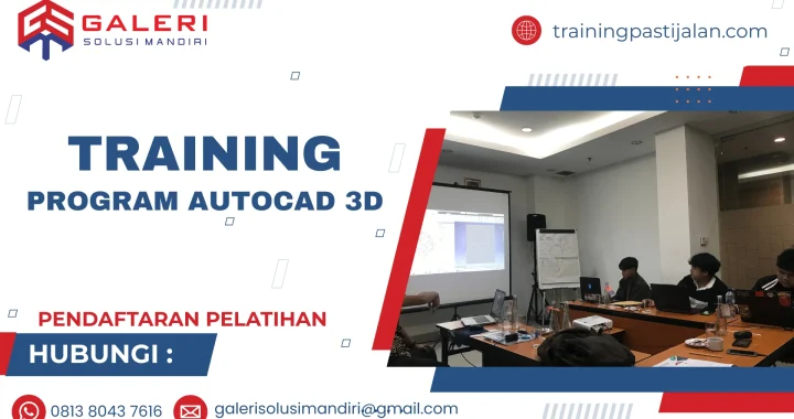 TRAINING PROGRAM AUTOCAD 3D