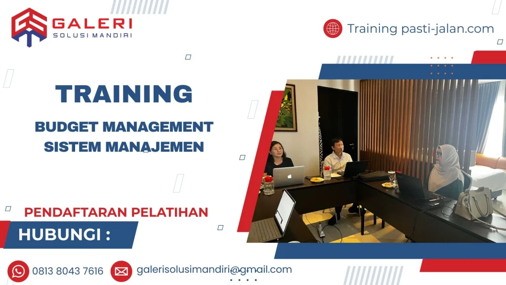 TRAINING BUDGET MANAGEMENT SISTEM MANAJEMEN
