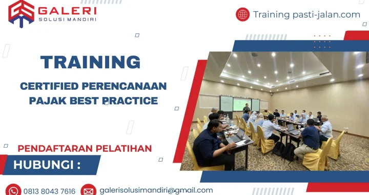 TRAINING CERTIFIED PERENCANAAN PAJAK BEST PRACTICE