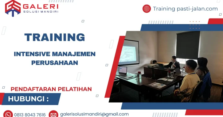 TRAINING INTENSIVE MANAJEMEN PERUSAHAAN