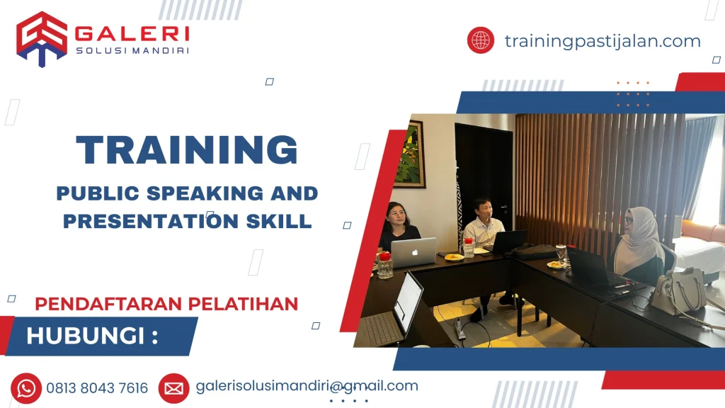 TRAINING PUBLIC SPEAKING AND PRESENTATION SKILL