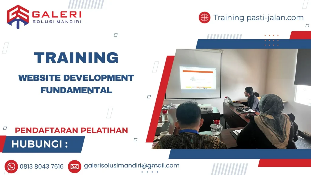 TRAINING WEBSITE DEVELOPMENT FUNDAMENTAL