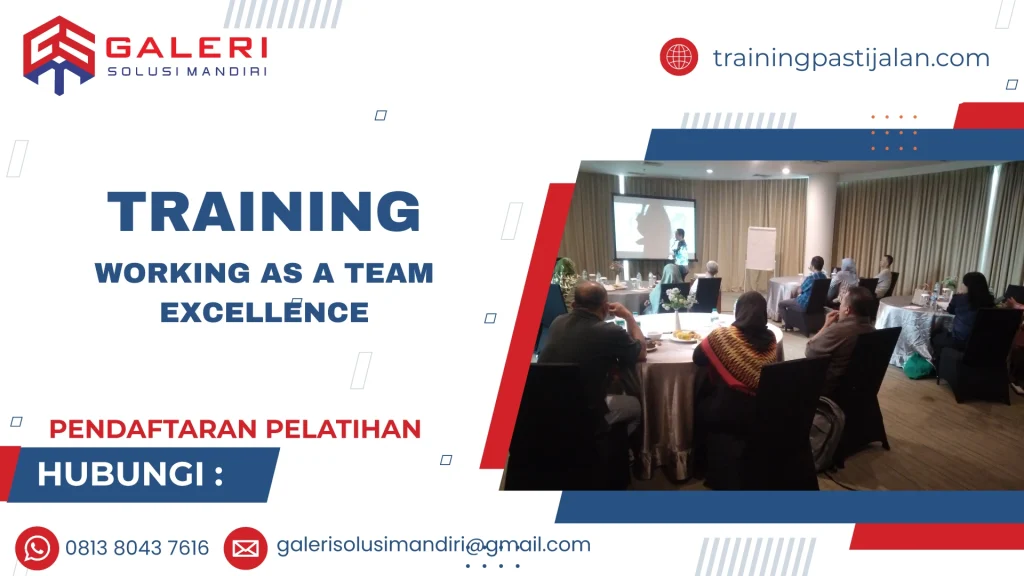 TRAINING WORKING AS A TEAM EXCELLENCE