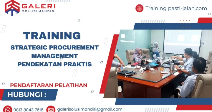 TRAINING STRATEGIC PROCUREMENT MANAGEMENT PENDEKATAN PRAKTIS