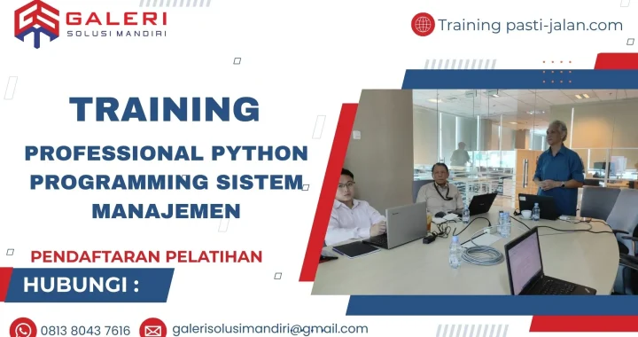 TRAINING PROFESSIONAL PYTHON PROGRAMMING SISTEM MANAJEMEN